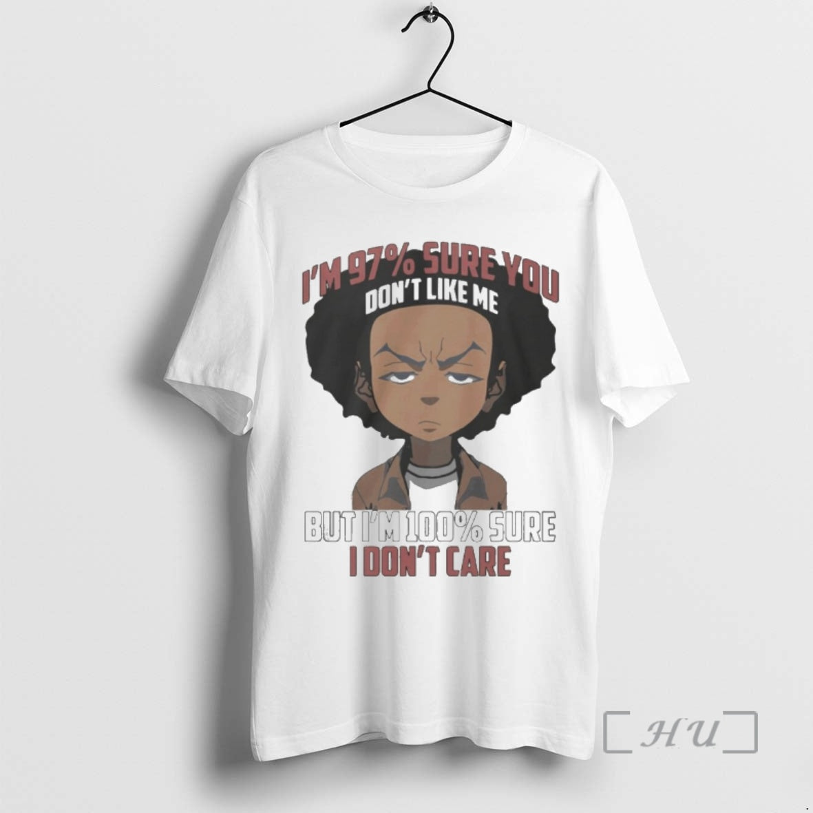 Officials The Boondocks Im 97 Percent Sure You Dont Like Me But Im 100 Percent T-Shirts, Hoodie, Sweatshirt