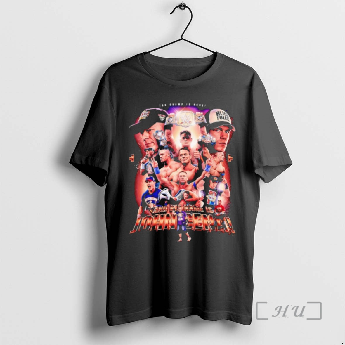 Officials The Champ Is Here And His Name Is John Cena Graphic Premium T Shirts Hoodie, Sweatshirt | PrintMintTees.com