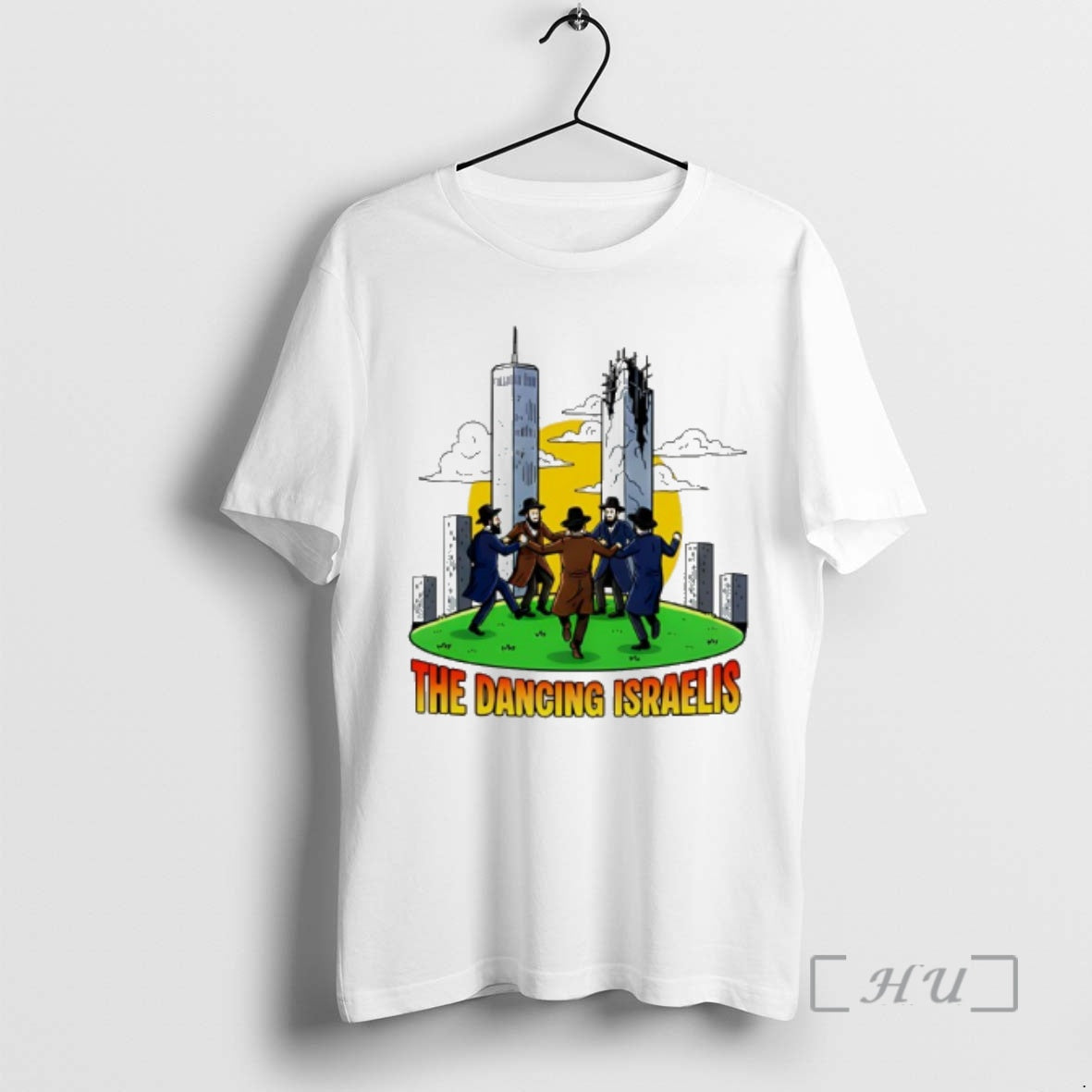 Officials The Dancing Israelis Jews City Skyline T-Shirts, Hoodie, Sweatshirt | PrintMintTees.com