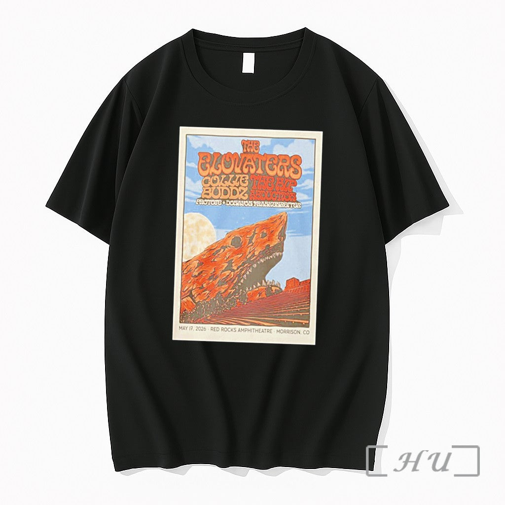Officials The Elevators Red Rocks May 17 2026 Tour Tee