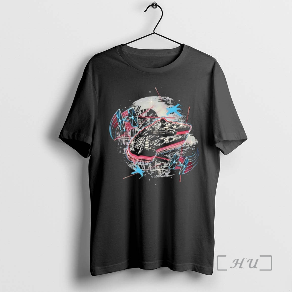 Officials The Great Galactic Battle A Space Battle Featuring The Millennium Falcon Premium T Shirts Hoodie, Sweatshirt