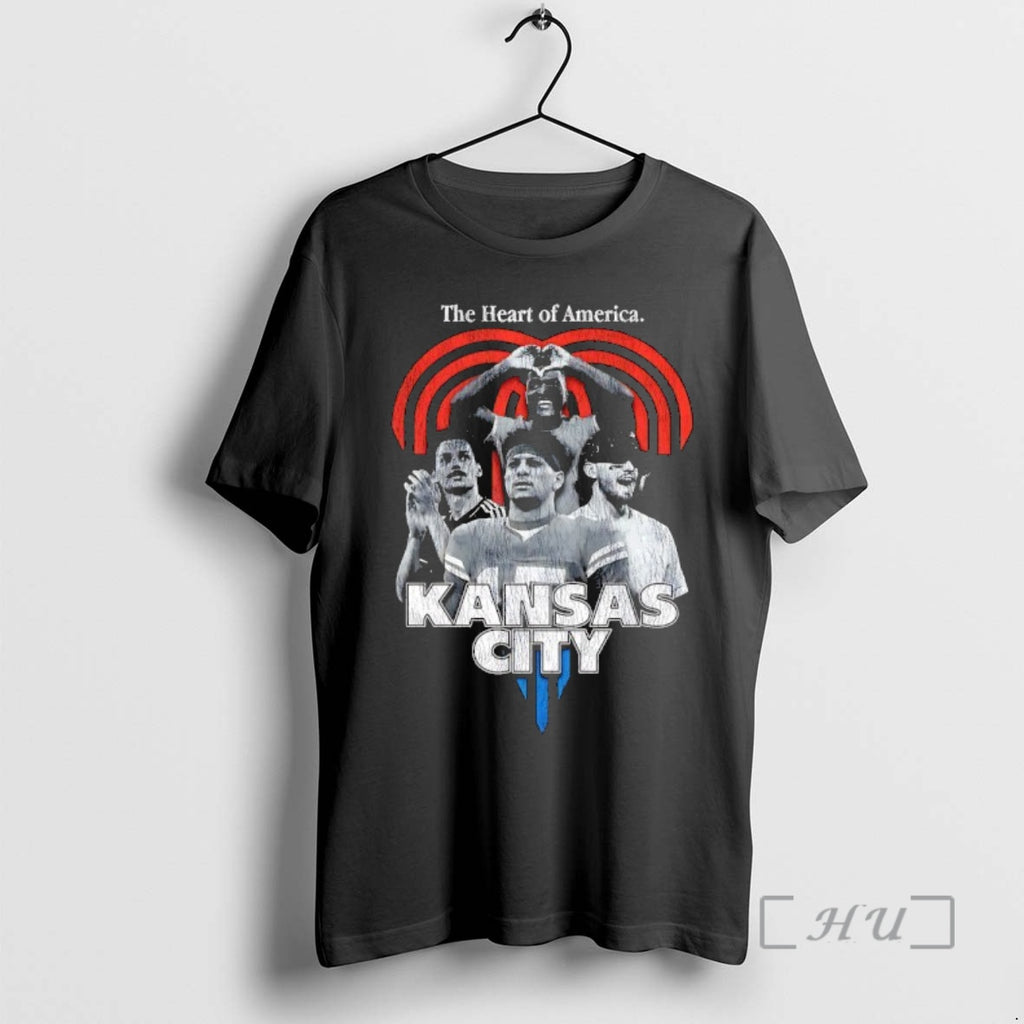 Officials The Heart Of America Kansas City Chiefs T-Shirts, Hoodie, Sweatshirt | PrintMintTees.com