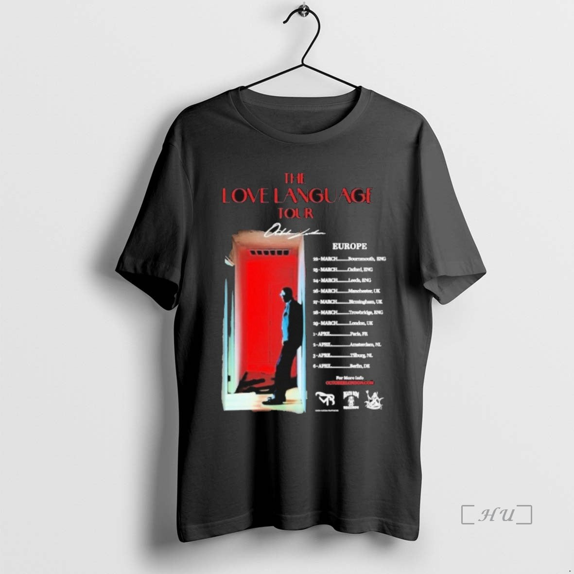 Officials The Love Language October London Tour Europe 2026 T-Shirts, Hoodie, Sweatshirt | PrintMintTees.com