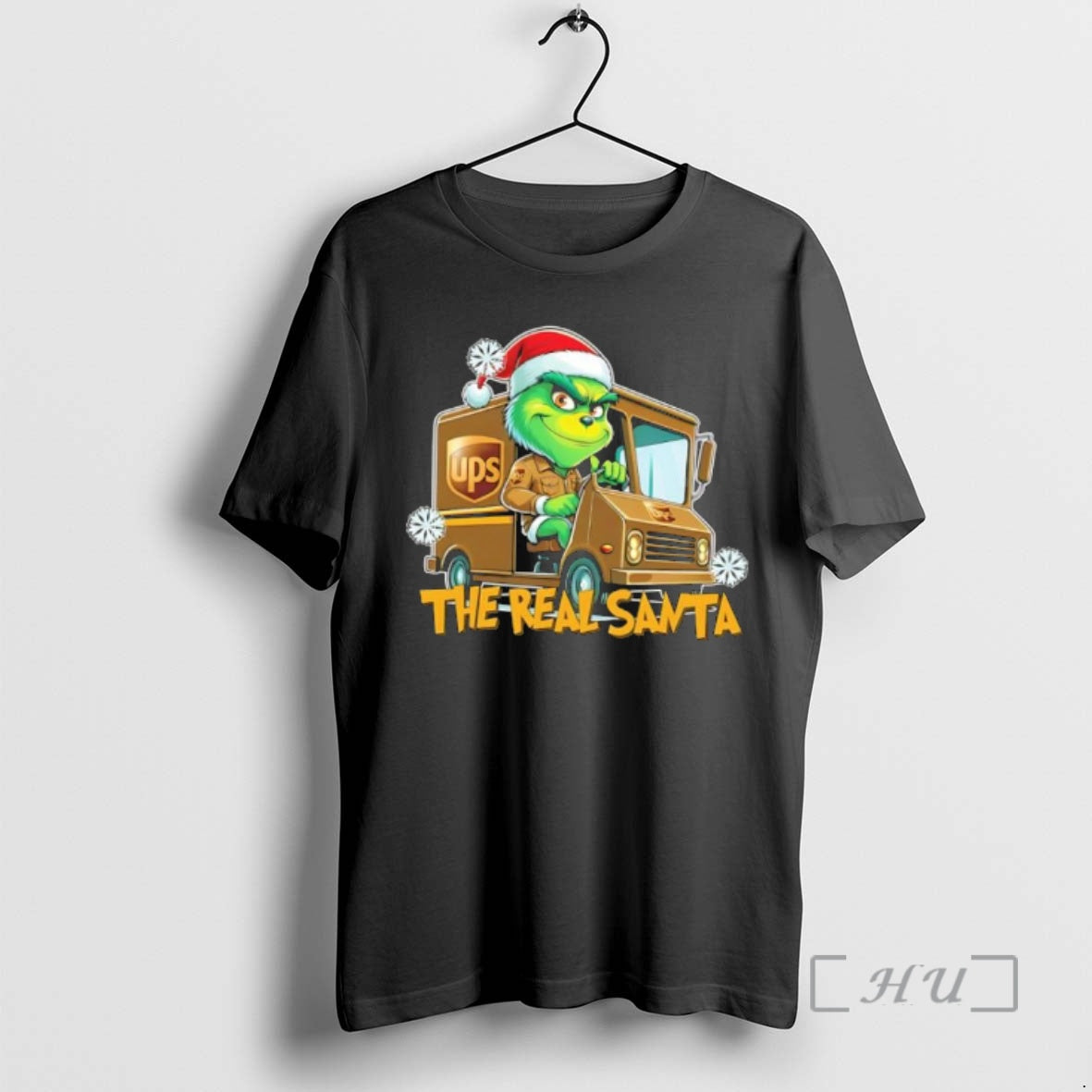 Officials The Real Santa Funny Christmas Carrier Grinch T-Shirts, Hoodie, Sweatshirt | PrintMintTees.com