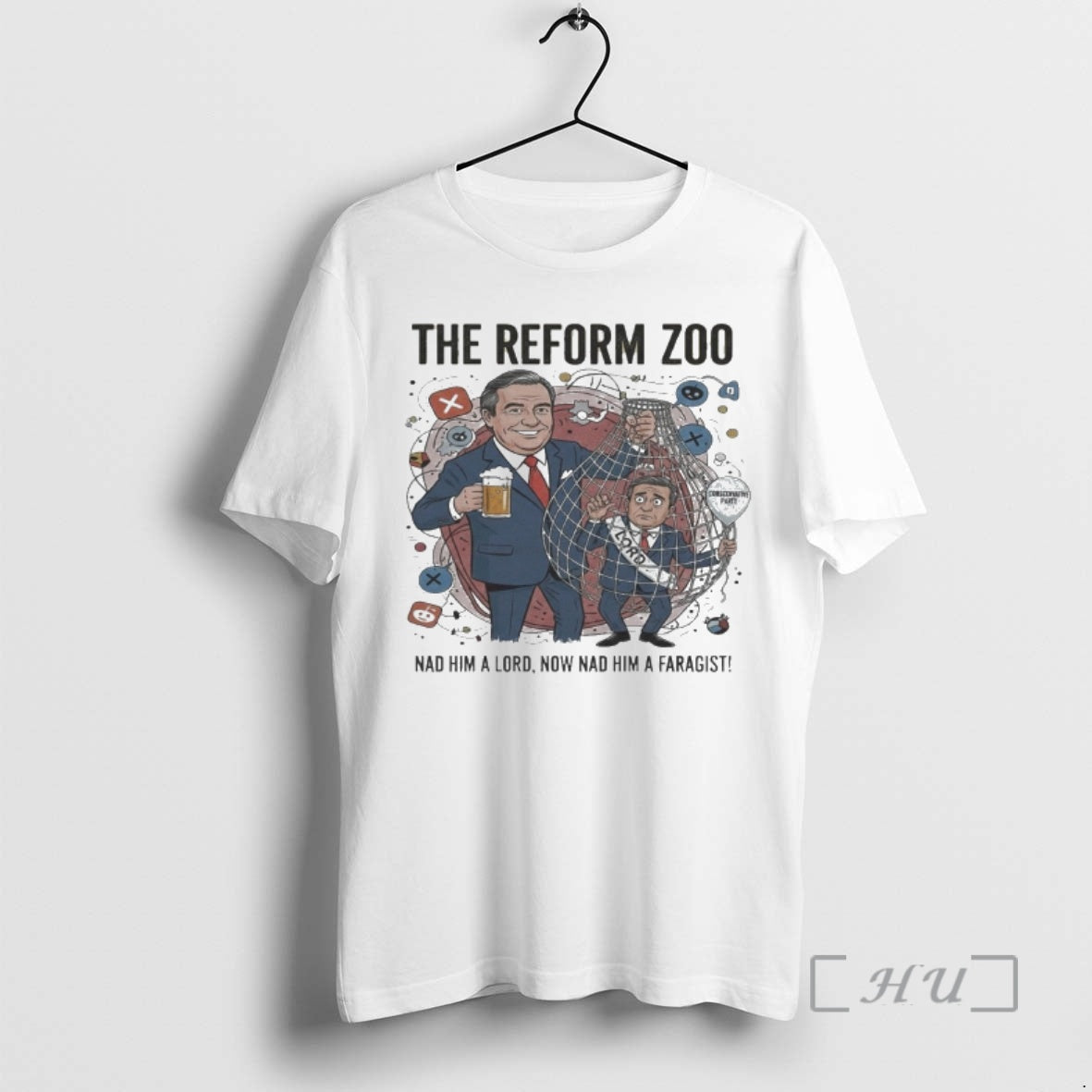 Officials The Reform Zoo No Peerage No Problem Funny Reform Uk Zahawi Political Satire Premium T-Shirts, Hoodie, Sweatshirt