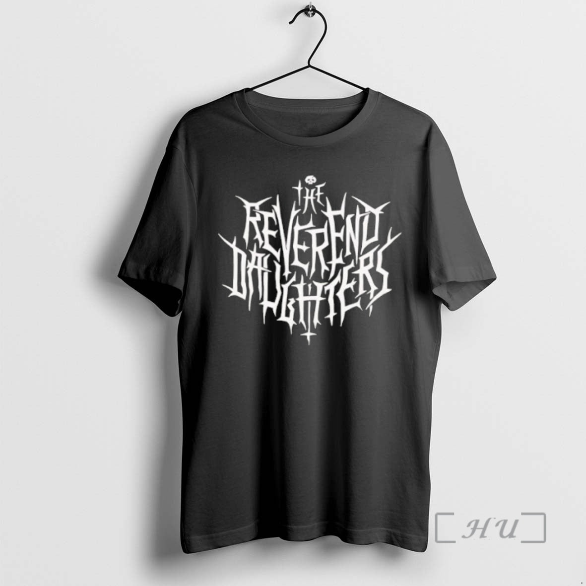 Officials The Reverend Daughters Gothic Spiky Lettering Logo T-Shirts, Hoodie, Sweatshirt | PrintMintTees.com