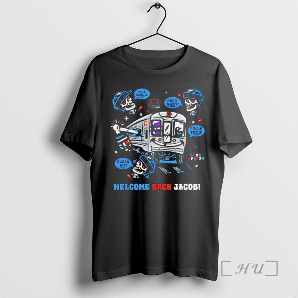 Officials The Trouba Train Welcome Back Jacob New York Rangers T-Shirts, Hoodie, Sweatshirt | PrintMintTees.com