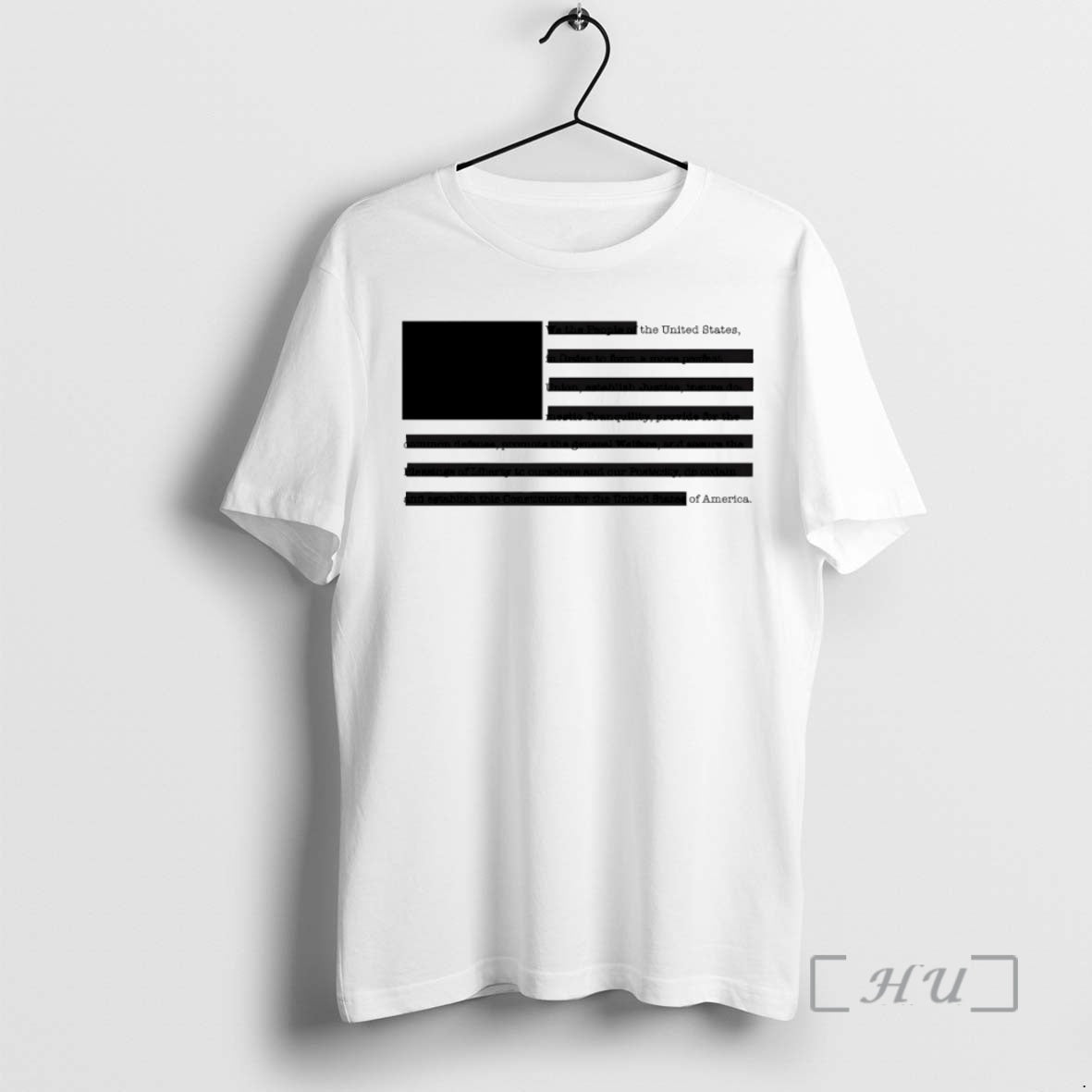 Officials The United States Of America Redacted Preamble Flag Circle T-Shirts, Hoodie, Sweatshirt | PrintMintTees.com