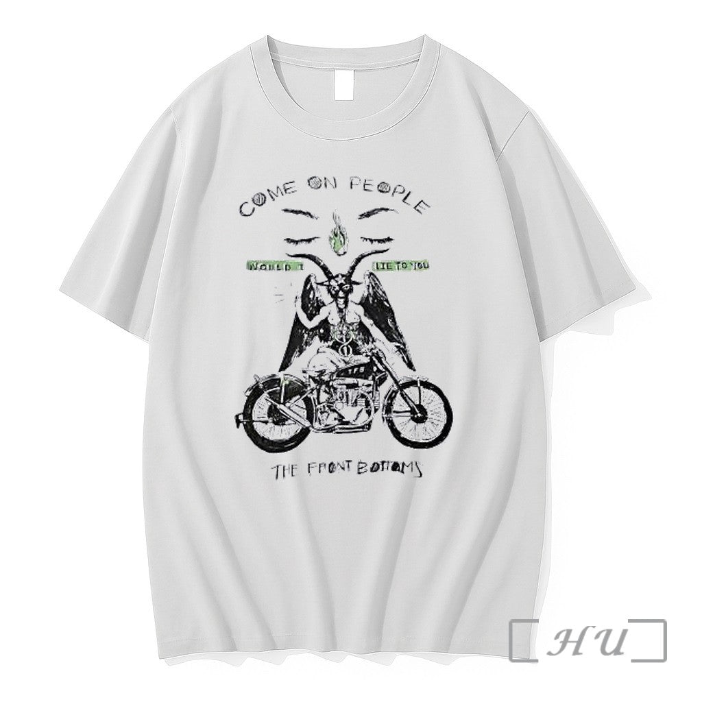 Officials The Front Bottoms Come On People Would I Lie To You Premium T Shirts