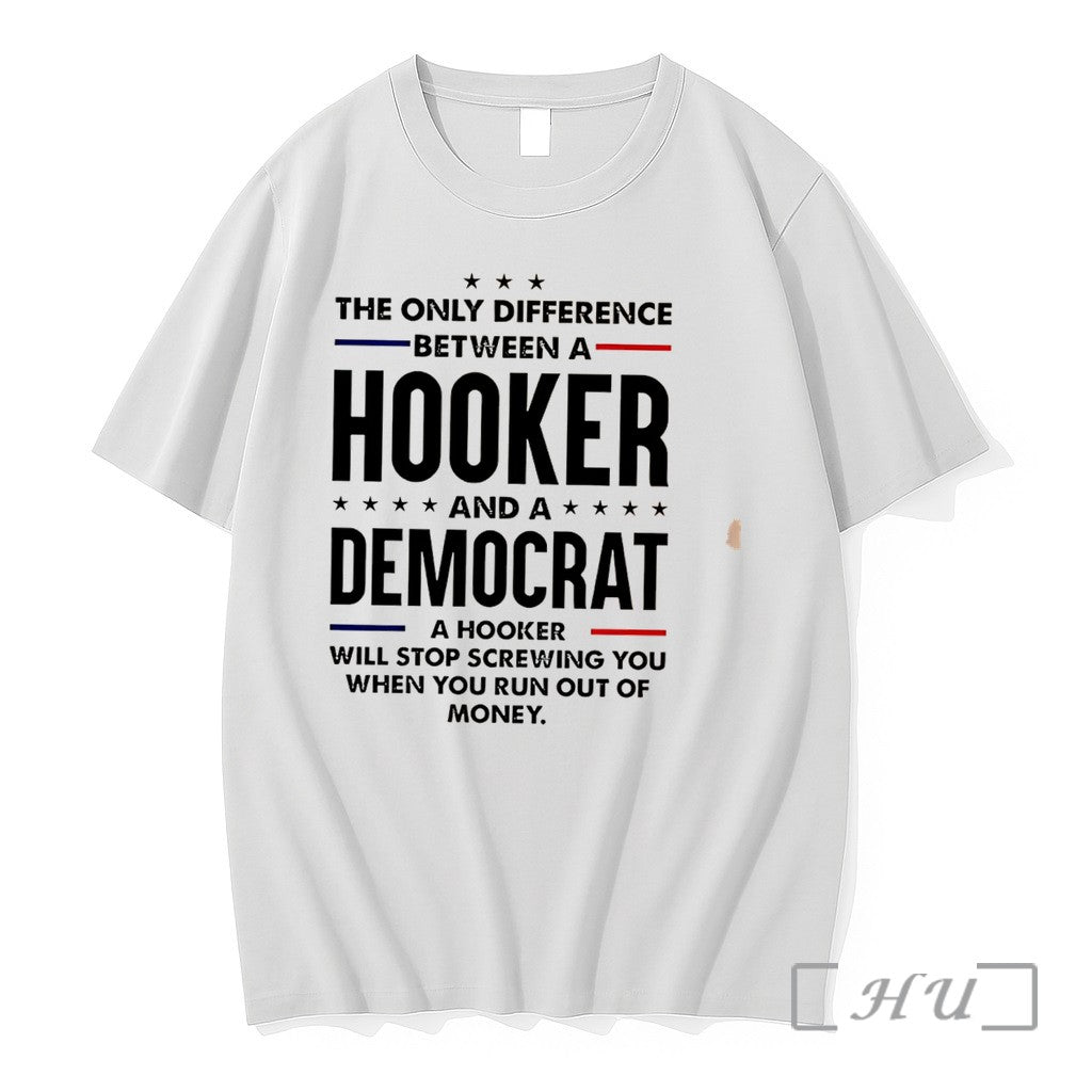 Officials The Only Difference Between A Hooker Tee