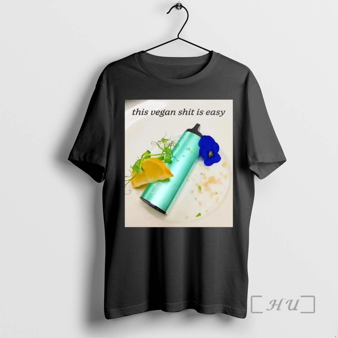 Officials This Vegan Shit Is Easy Deeplyrooted Hair Serum Dishes T-Shirts, Hoodie, Sweatshirt | PrintMintTees.com