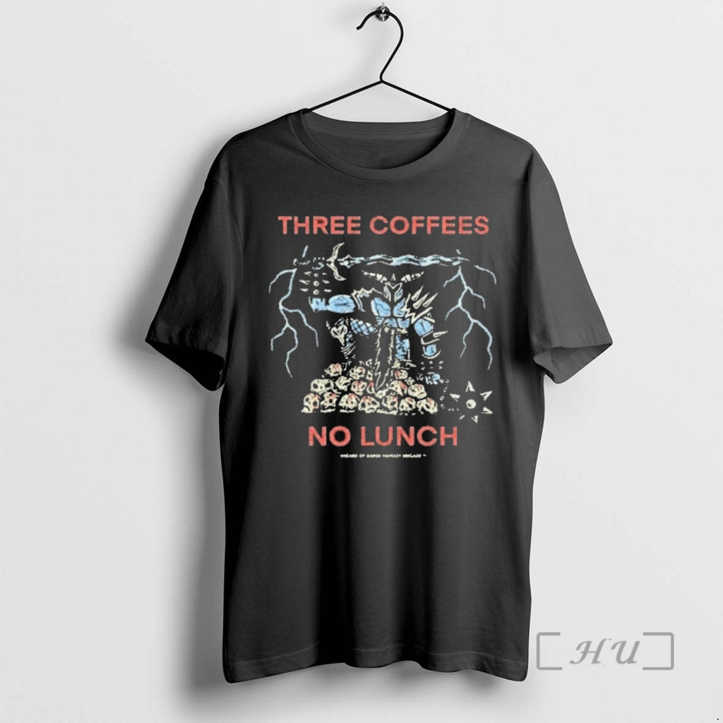 Officials Three Coffees No Lunch T-Shirts, Hoodie, Sweatshirt | PrintMintTees.com
