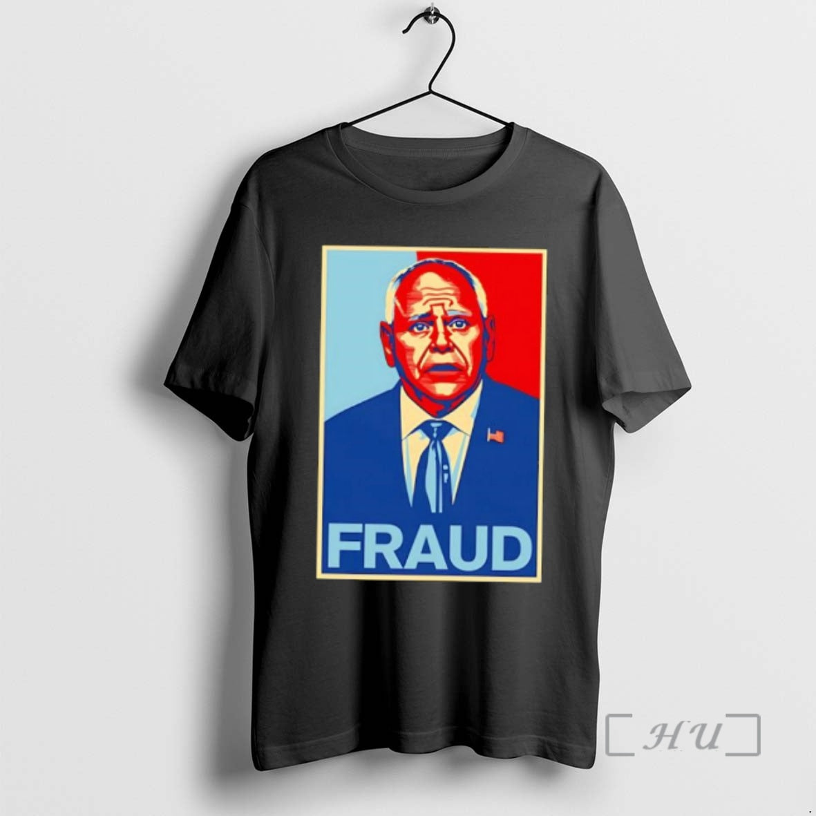 Officials Tim Walz Fraud New Era T-Shirts, Hoodie, Sweatshirt | PrintMintTees.com