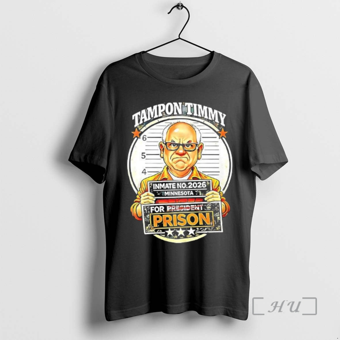 Officials Tim Walz Tampon Tim For Prison Inmate No 2026 Woman Premium T Shirts Sweater Hoodie, Sweatshirt | PrintMintTees.com