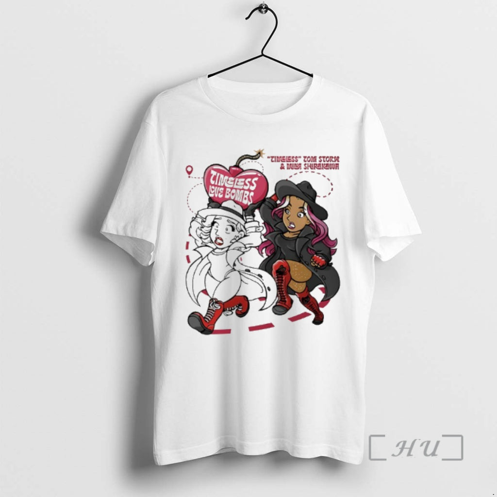 Officials Timeless Love Bombs And Mina Shirakawa Bombing Run Kids T-Shirts, Hoodie, Sweatshirt | PrintMintTees.com
