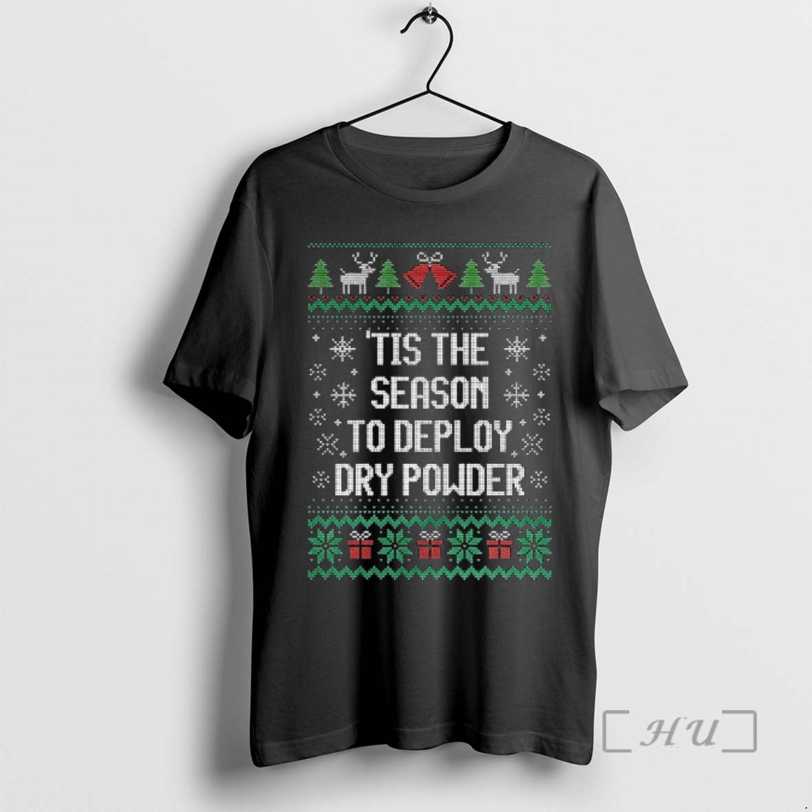 Officials Tis The Season To Deploy Dry Power Ugly Christmas T-Shirts, Hoodie, Sweatshirt | PrintMintTees.com