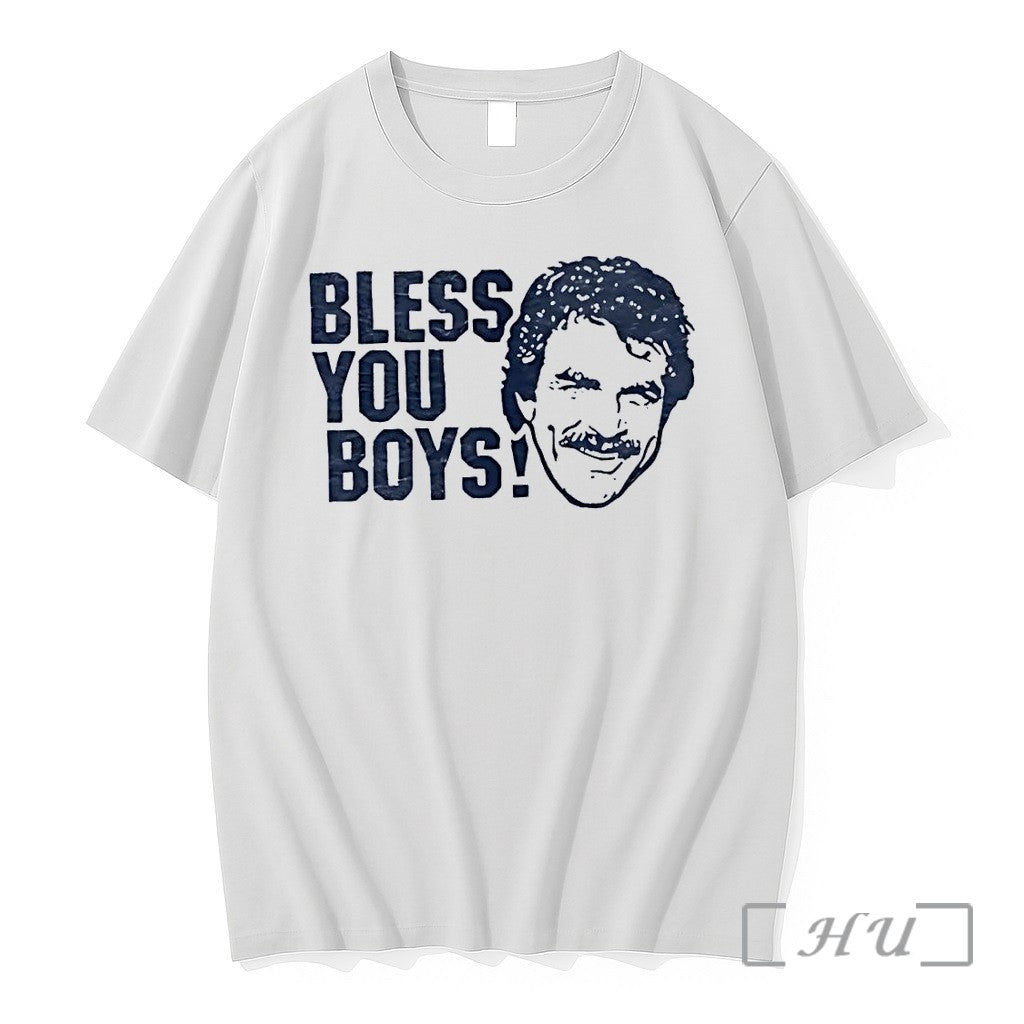 Officials Tom Selleck Bless You Boys Detroit Tigers White