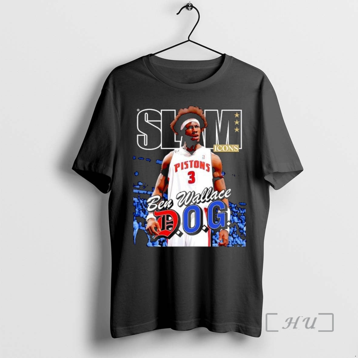 Officials Top Slam Icons Nba Champion Ben Wallace D O T-Shirts, Hoodie, Sweatshirt | PrintMintTees.com