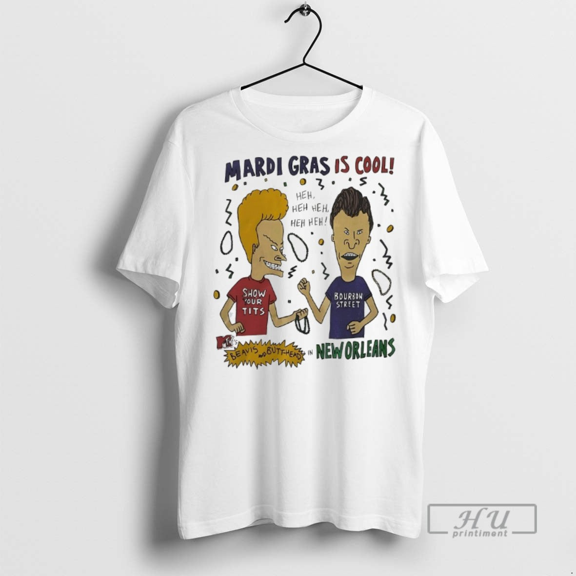 Officials Trending Beavis And Butthead Mardi Gras New Orleans T Shirt Sweatshirt Hoodies
