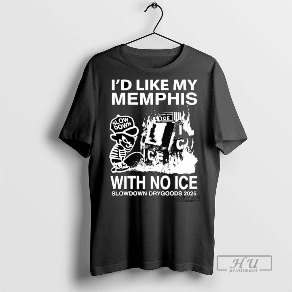 Officials Trending Id Like My Memphis With No Ice 2025 Graphic Tee Shirt Sweatshirt Hoodies