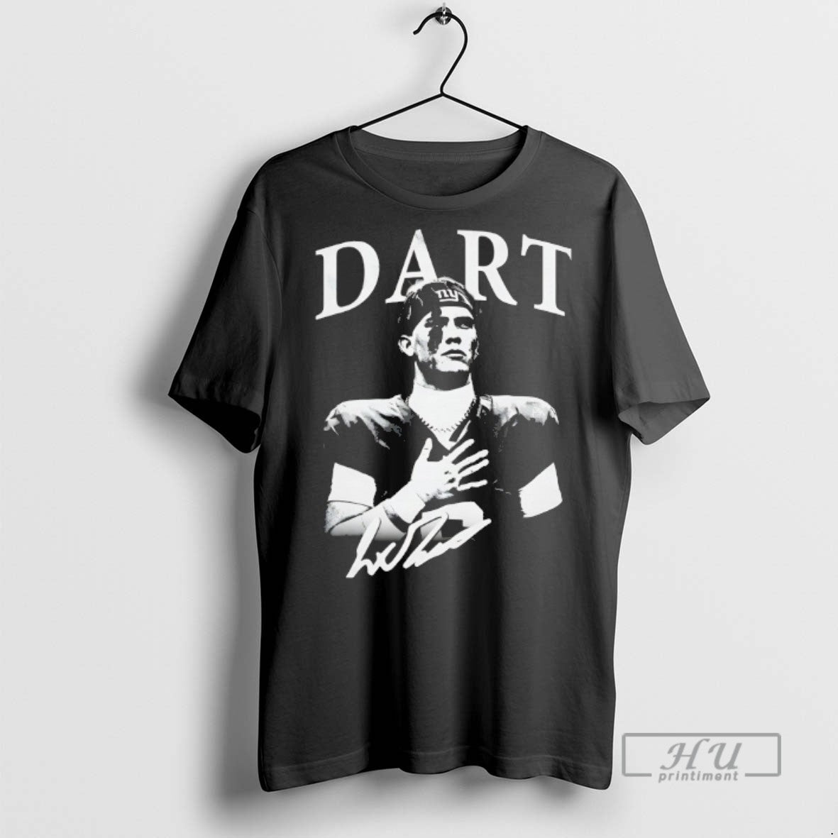 Officials Trending Jaxson Dart New York Giants Signature Vintage T Shirt Sweatshirt Hoodies