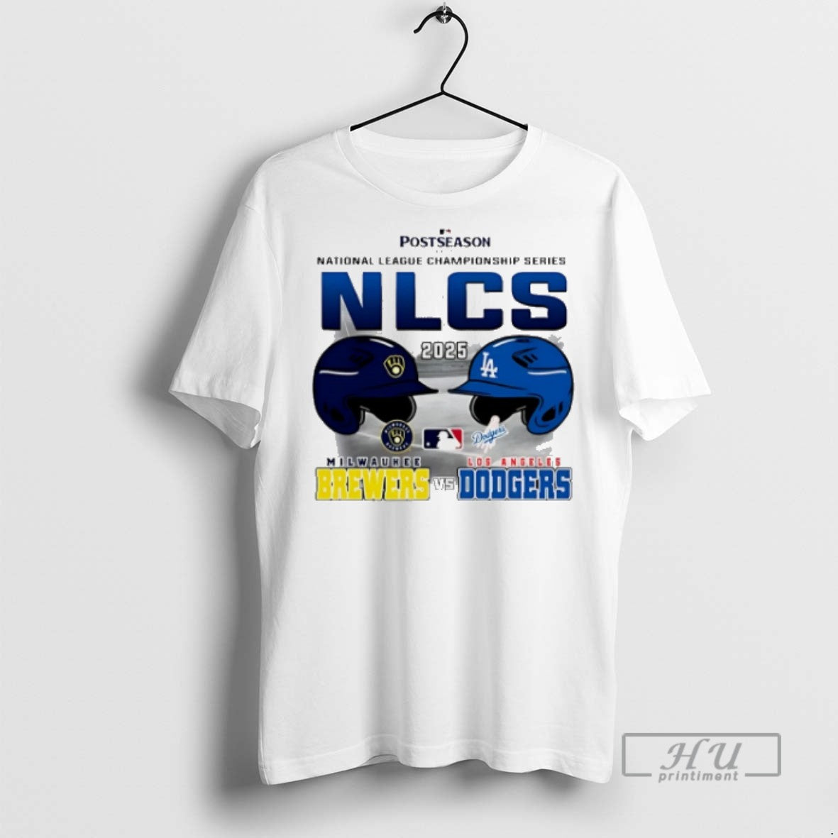Officials Trending Los Angeles Dodgers Vs Milwaukee Brewers Nlcs 2025 Matchup T Shirt Sweatshirt Hoodies