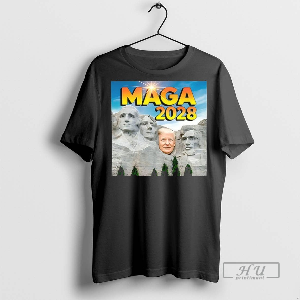 Officials Trending Mount Rushmore Trump Maga 2028 Ceramic Ceramic And Classic Dad Cap