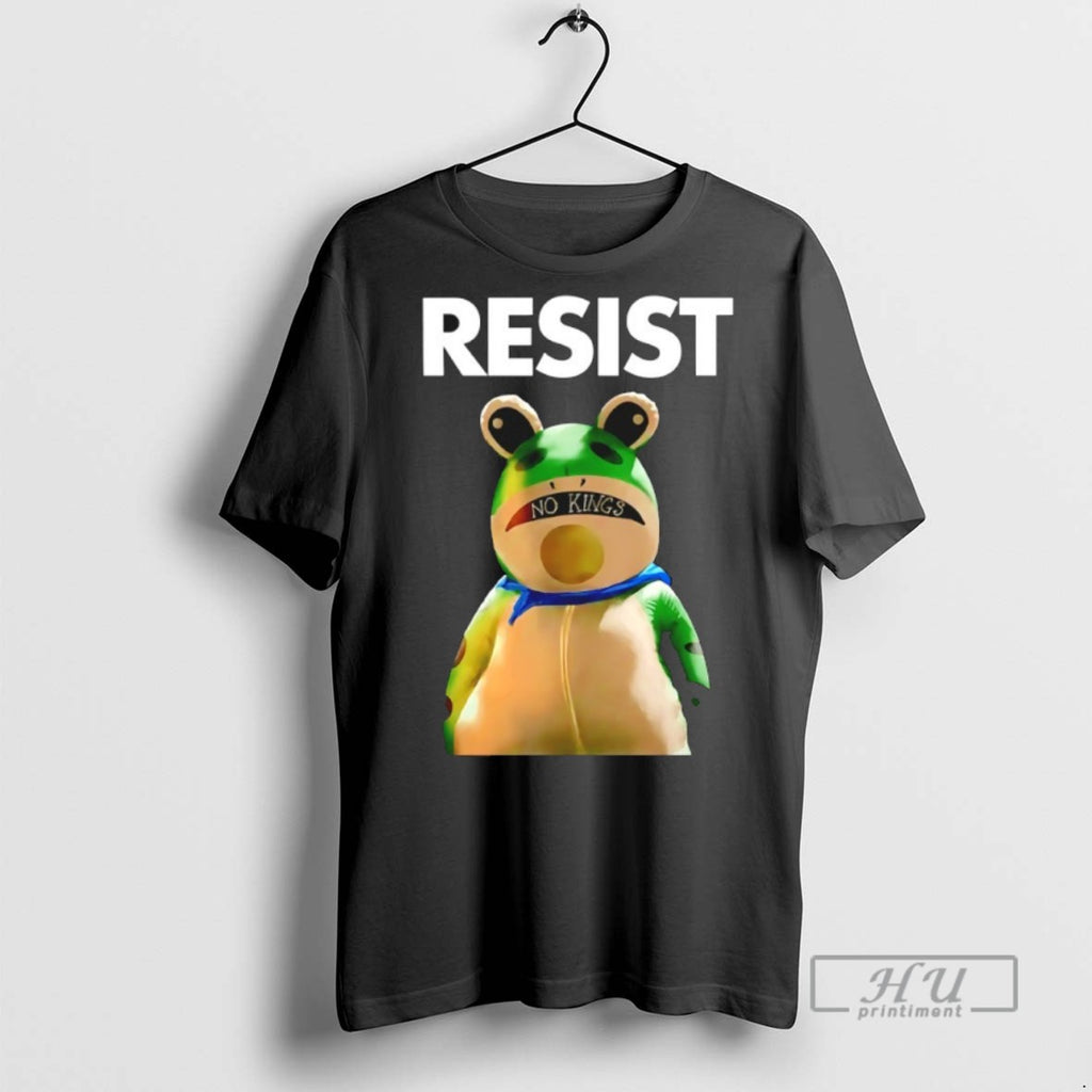 Officials Trending Portland Frog Resist No Kings T Shirt Sweatshirt Hoodies