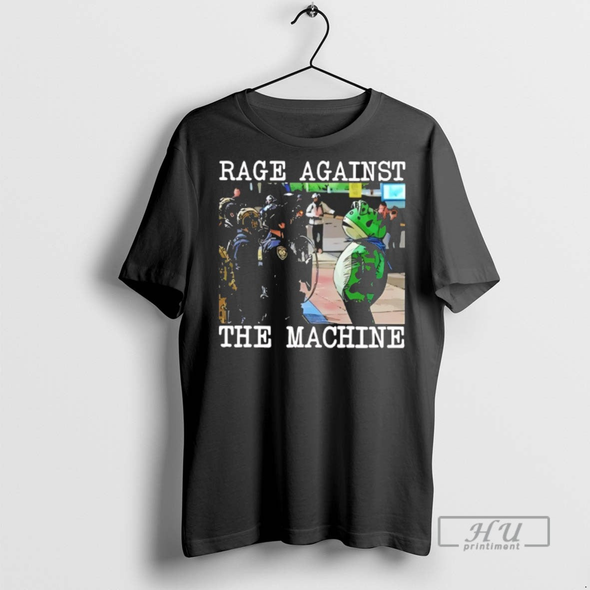Officials Trending Rage Against The Machine Portland Frog Protest T Shirt Sweatshirt Hoodies