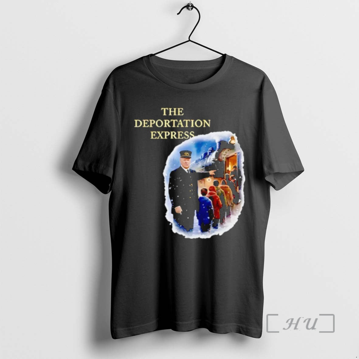 Officials Trump In The Deportation Express Merry Christmas T-Shirts, Hoodie, Sweatshirt | PrintMintTees.com