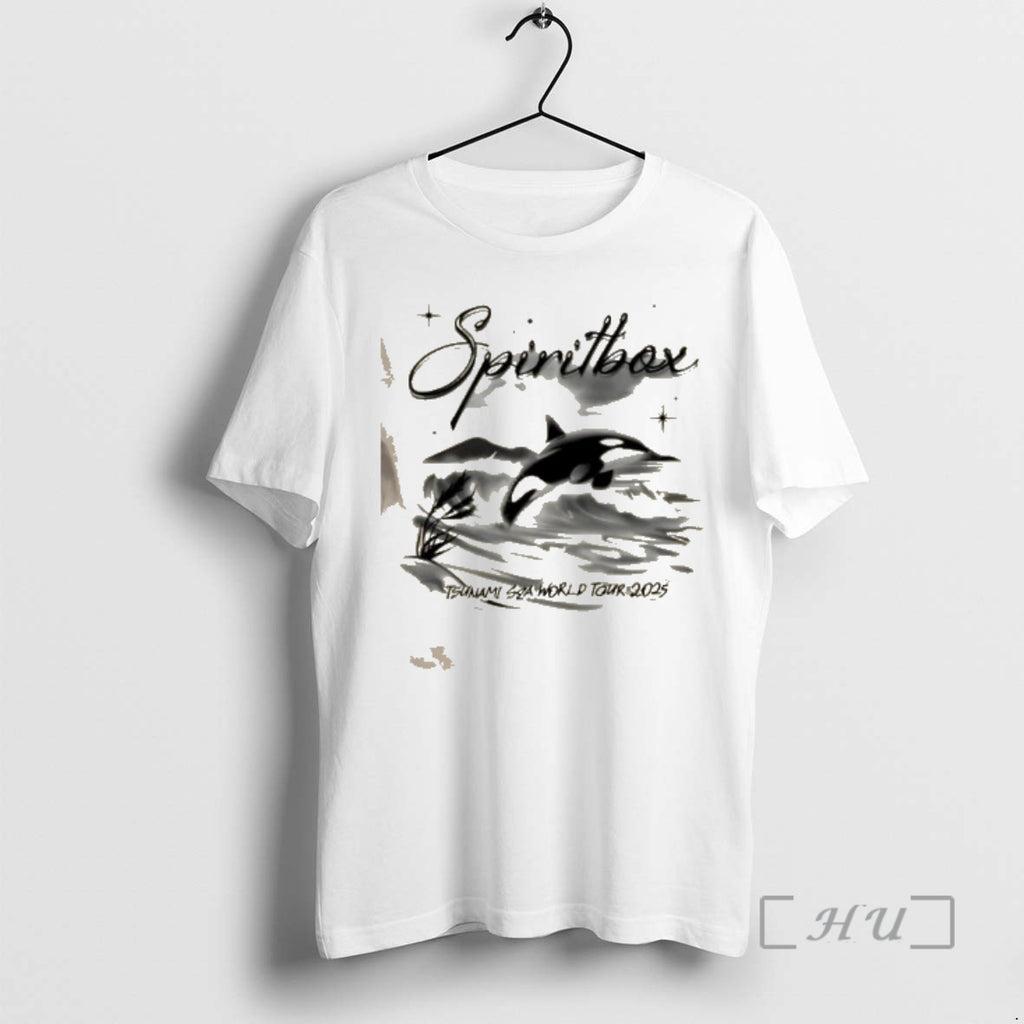 Officials Tsunamisea Airbrush Orca White World Tour 2025 T-Shirts, Hoodie, Sweatshirt | PrintMintTees.com