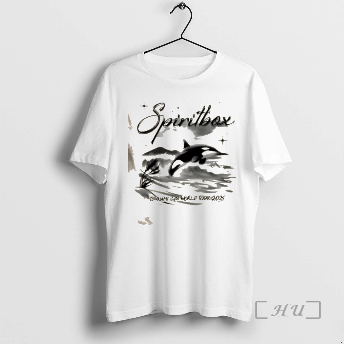 Officials Tsunamisea Airbrush Orca White World Tour 2025 T-Shirts, Hoodie, Sweatshirt | PrintMintTees.com