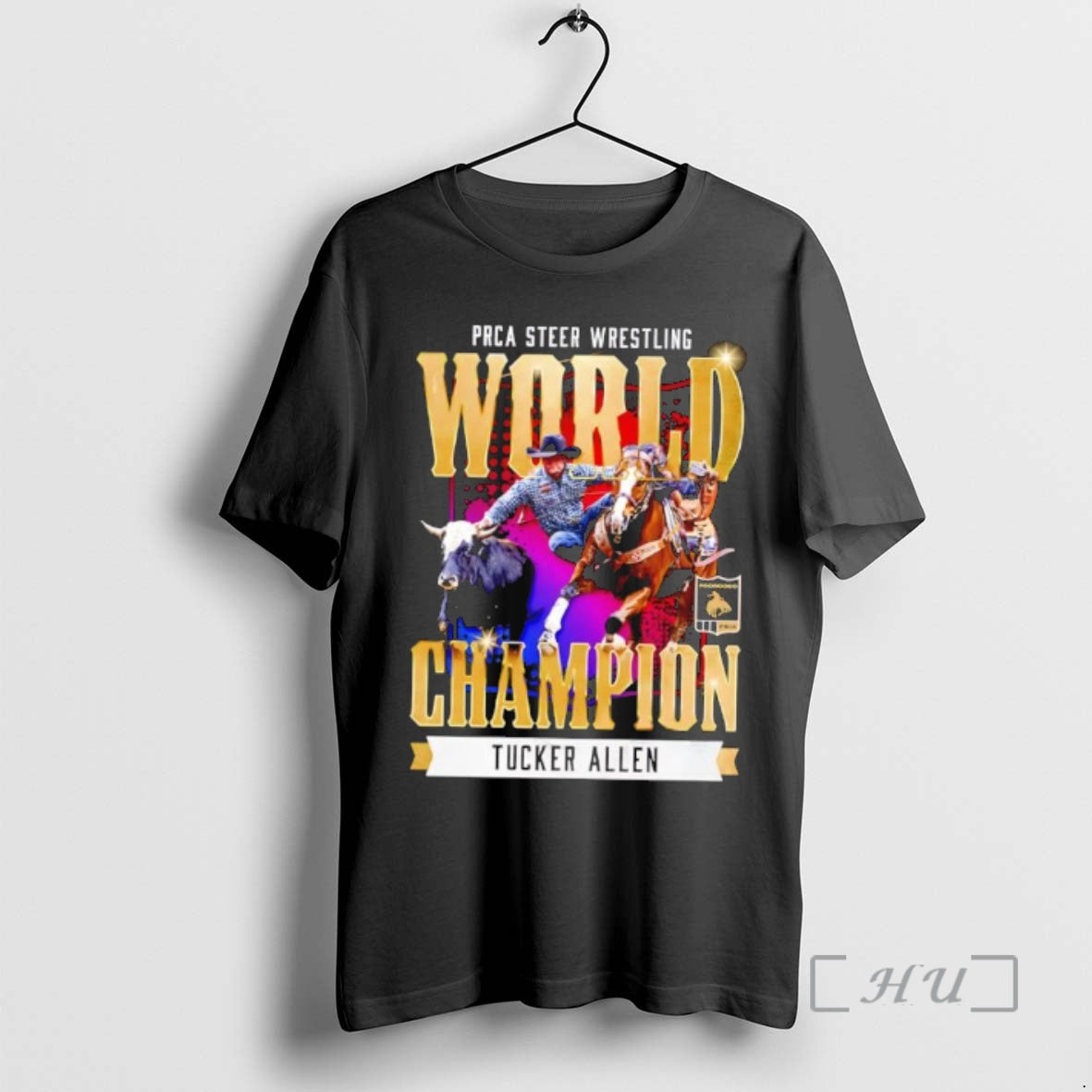 Officials Tucker Allen Prca 2025 Steer Wrestling World Champion T-Shirts, Hoodie, Sweatshirt | PrintMintTees.com
