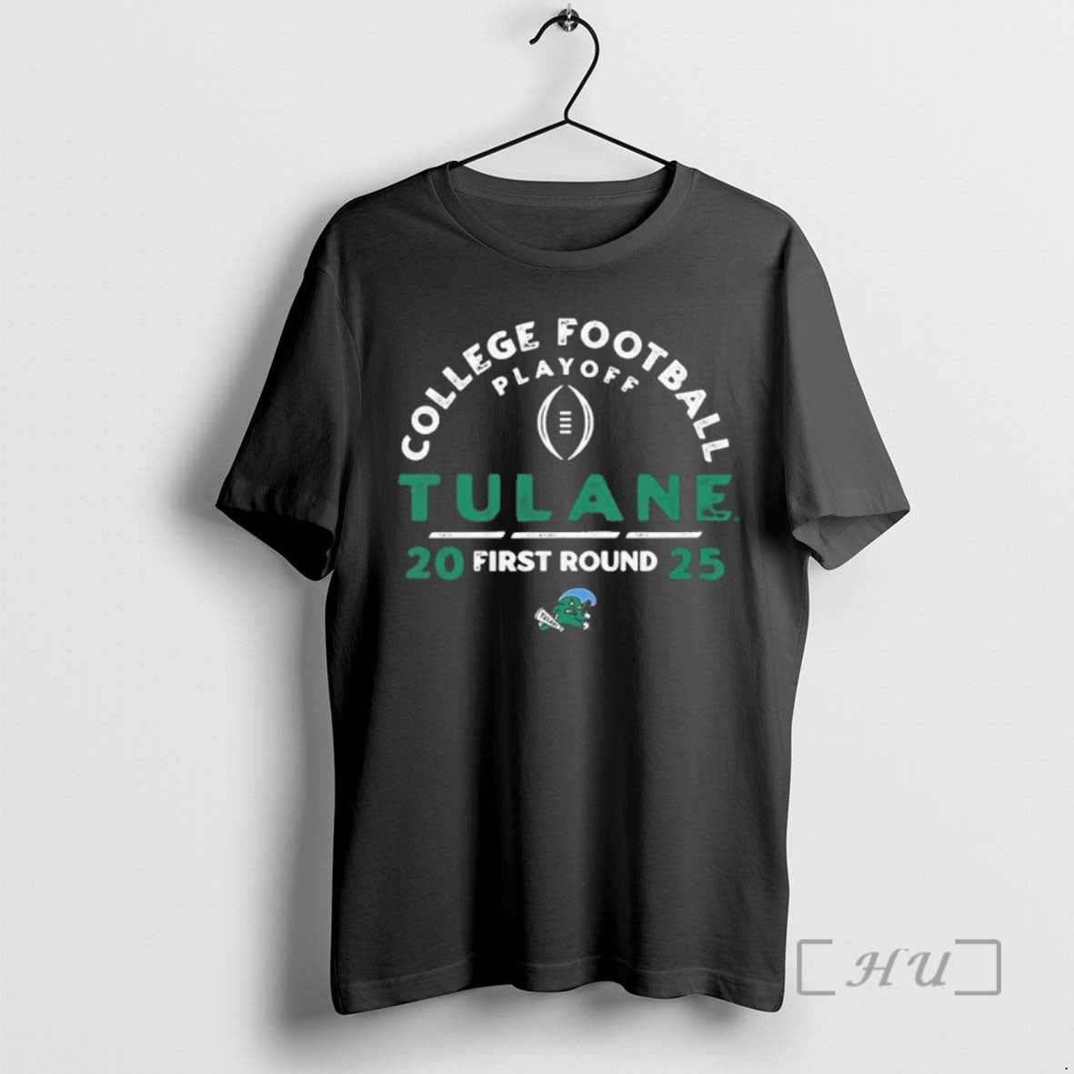 Officials Tulane Green Wave Cfp First Round 2025 Premium T Shirts Sweater Hoodie 2 Sweatshirt | PrintMintTees.com