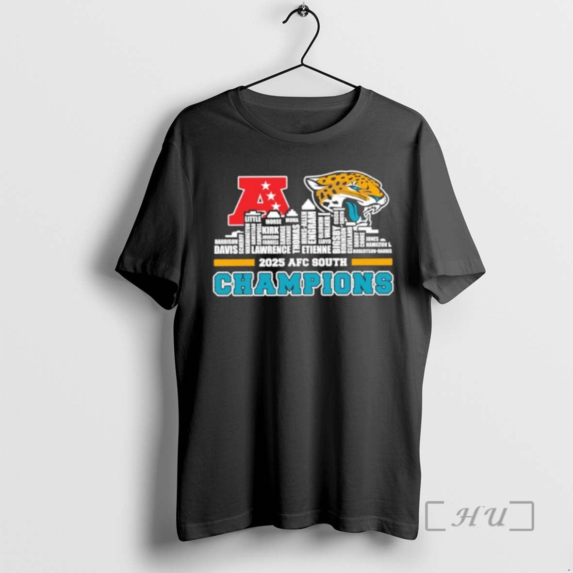 Officials Typo City 2025 Afc South Champions T-Shirts, Hoodie, Sweatshirt | PrintMintTees.com