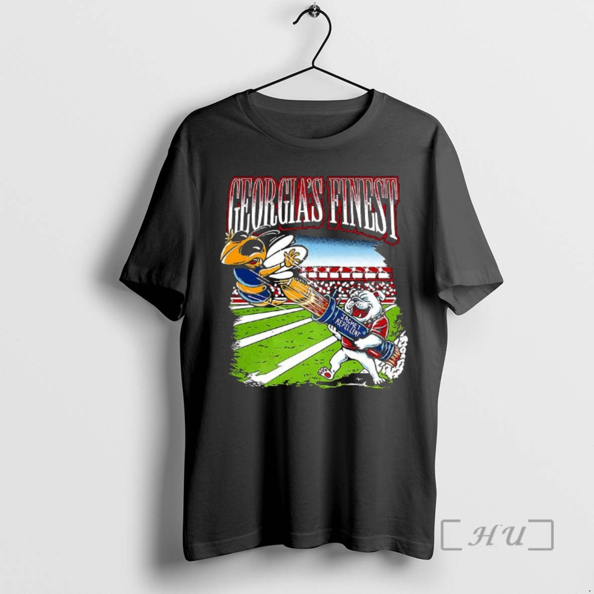 Officials Uga Vs Georgia Tech Yellow Jackets Geor Gias Finest T-Shirts, Hoodie, Sweatshirt | PrintMintTees.com