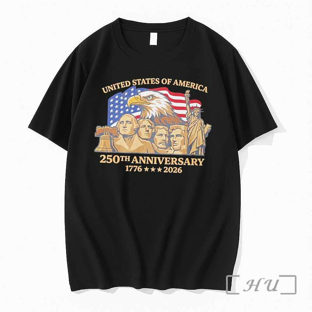 Officials Usa 250th Anniversary 2026 Patriotic Tee