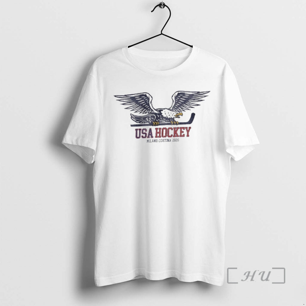 Officials Usa Eagle Hockey Milano Cortina 2026 T-Shirts, Hoodie, Sweatshirt