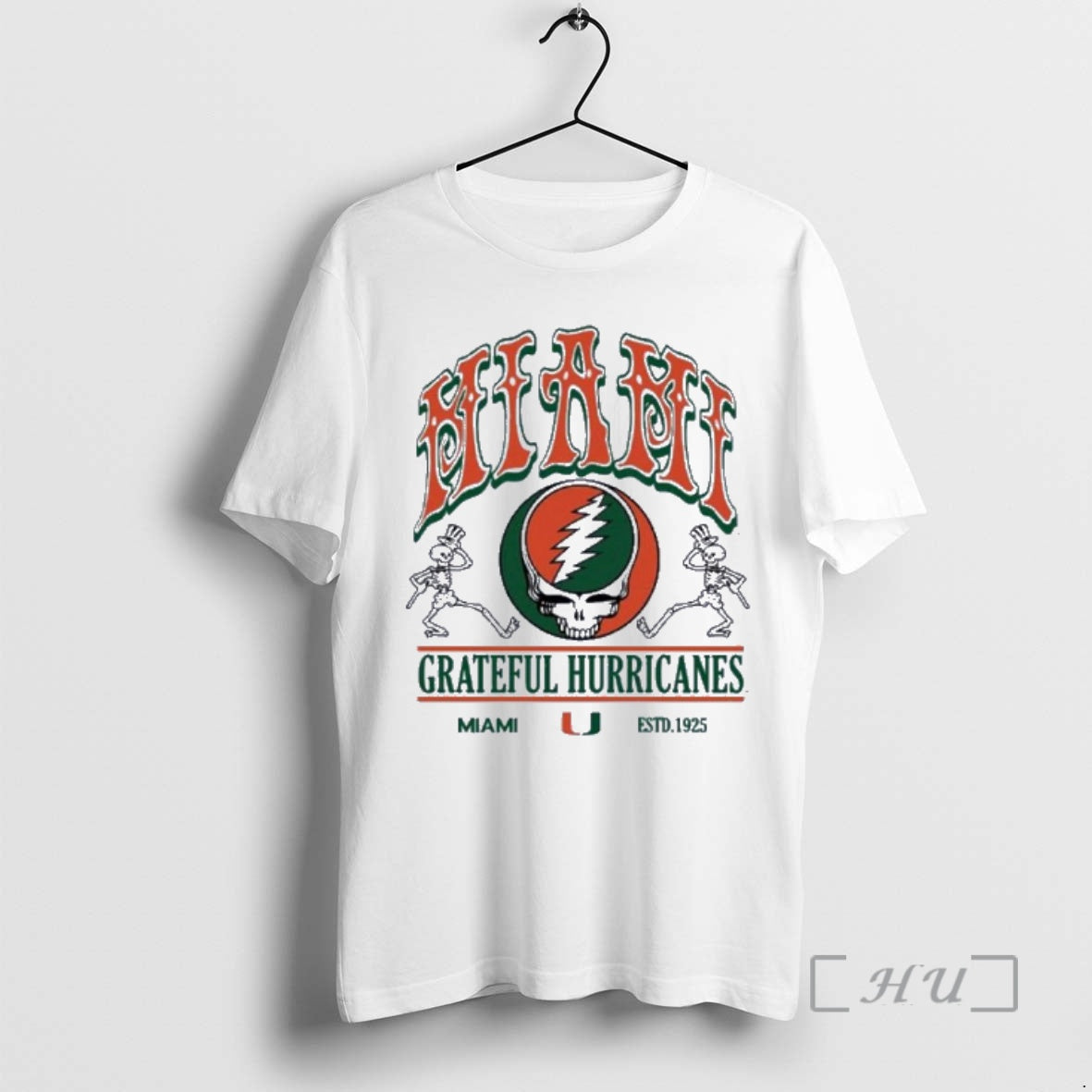 Officials University Of Miami X Grateful Hurricanes T-Shirts, Hoodie, Sweatshirt | PrintMintTees.com