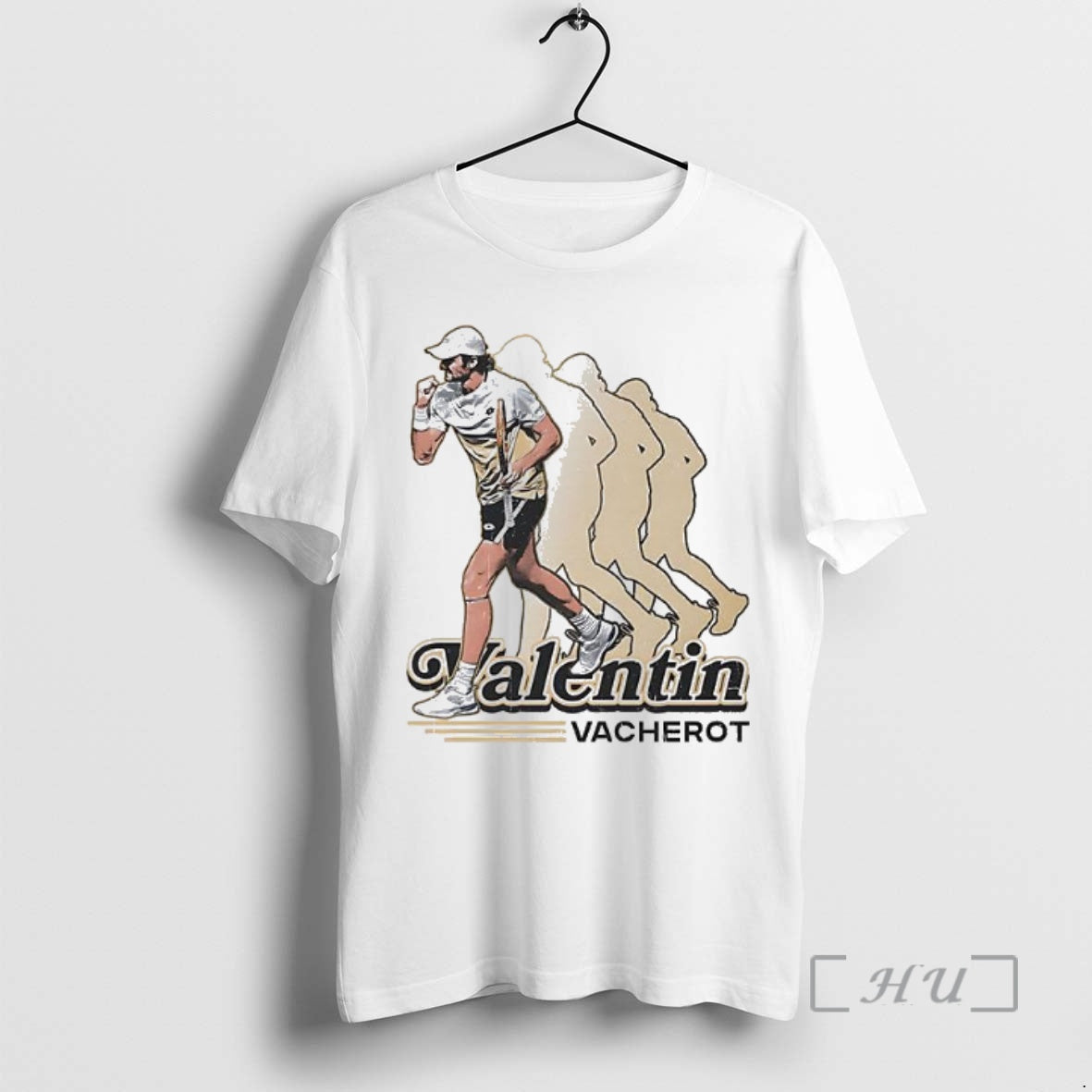 Officials Valentin Vacherot Tennis 2026 Afterimage Effect Woman T-Shirts, Hoodie, Sweatshirt | PrintMintTees.com