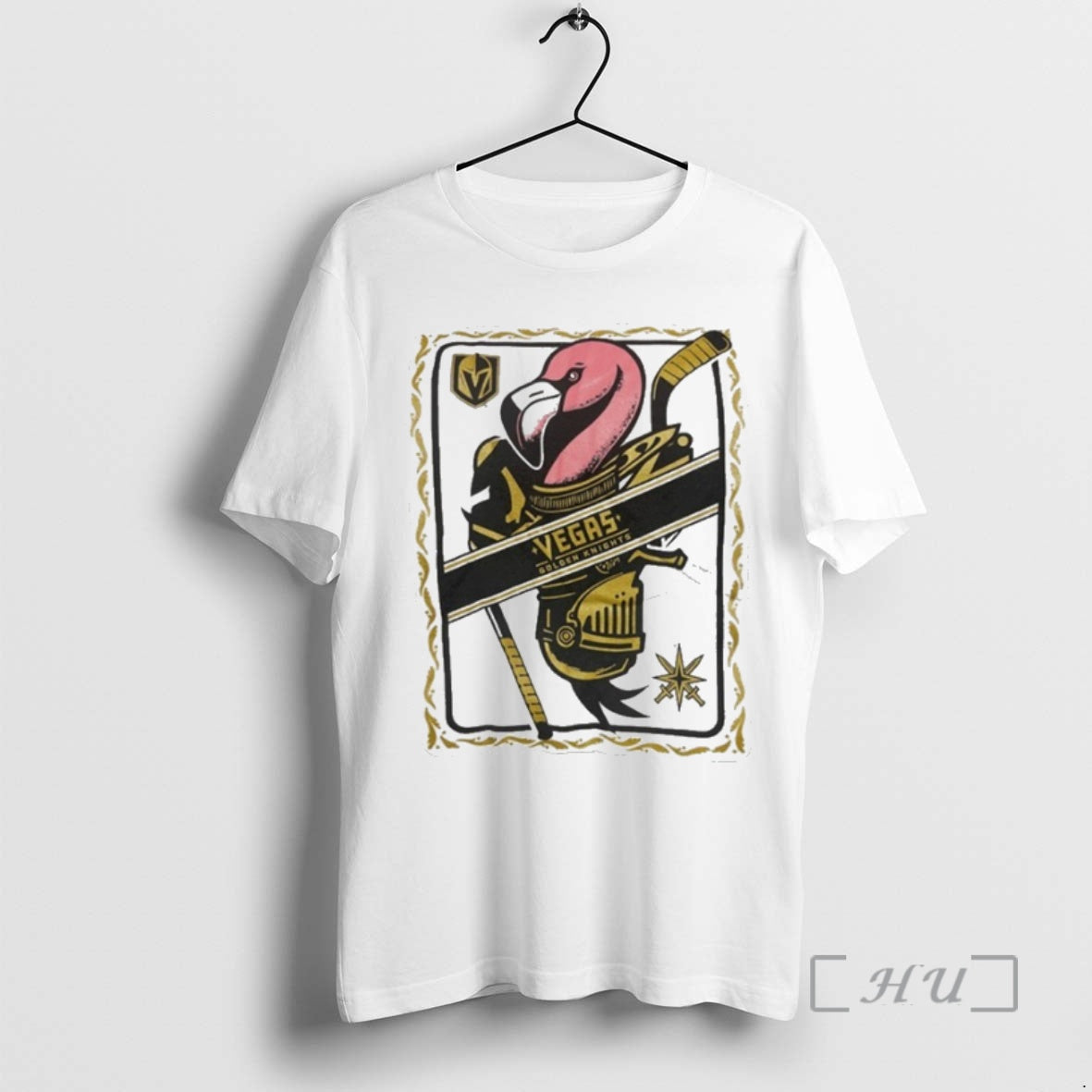Officials Vegas Golden Knights Flamingo Playing Card T-Shirts, Hoodie, Sweatshirt | PrintMintTees.com