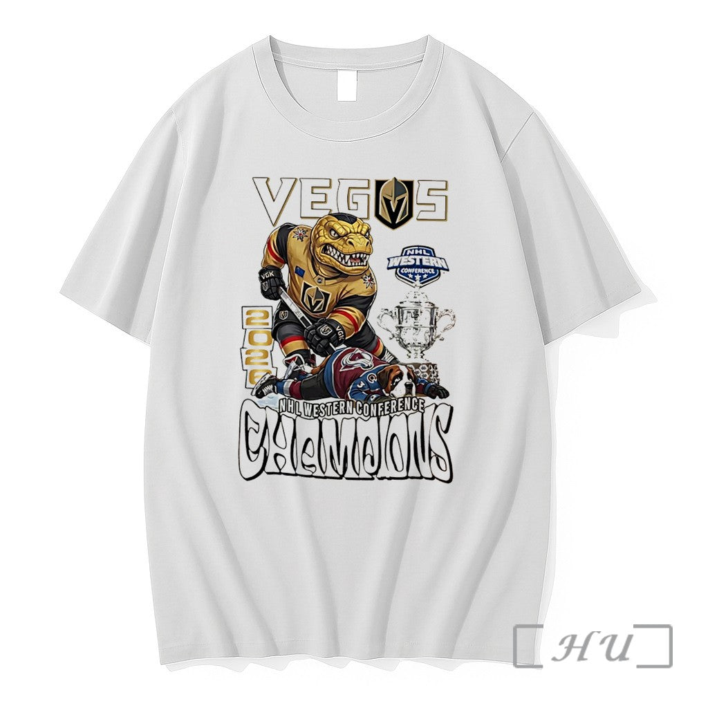 Officials Vegas Golden Knights Western Conference Champions 2026 Mascot Tee