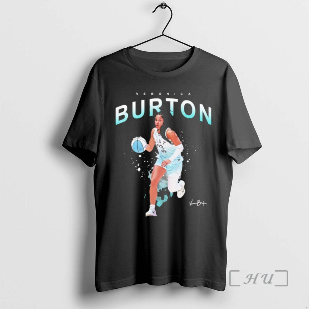 Officials Veronica Burton Unrivaled Basketball Signature Graphic T-Shirts, Hoodie, Sweatshirt | PrintMintTees.com