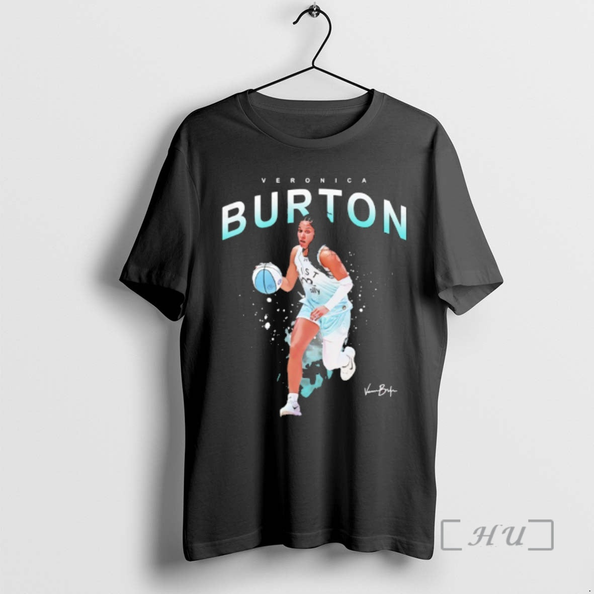 Officials Veronica Burton Unrivaled Basketball Signature Graphic T-Shirts, Hoodie, Sweatshirt | PrintMintTees.com