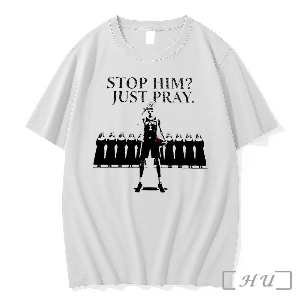 Officials Victor Wembanyama San Antonio Spurs Nba Stop Him Just Pray Premium T Shirts Sweater