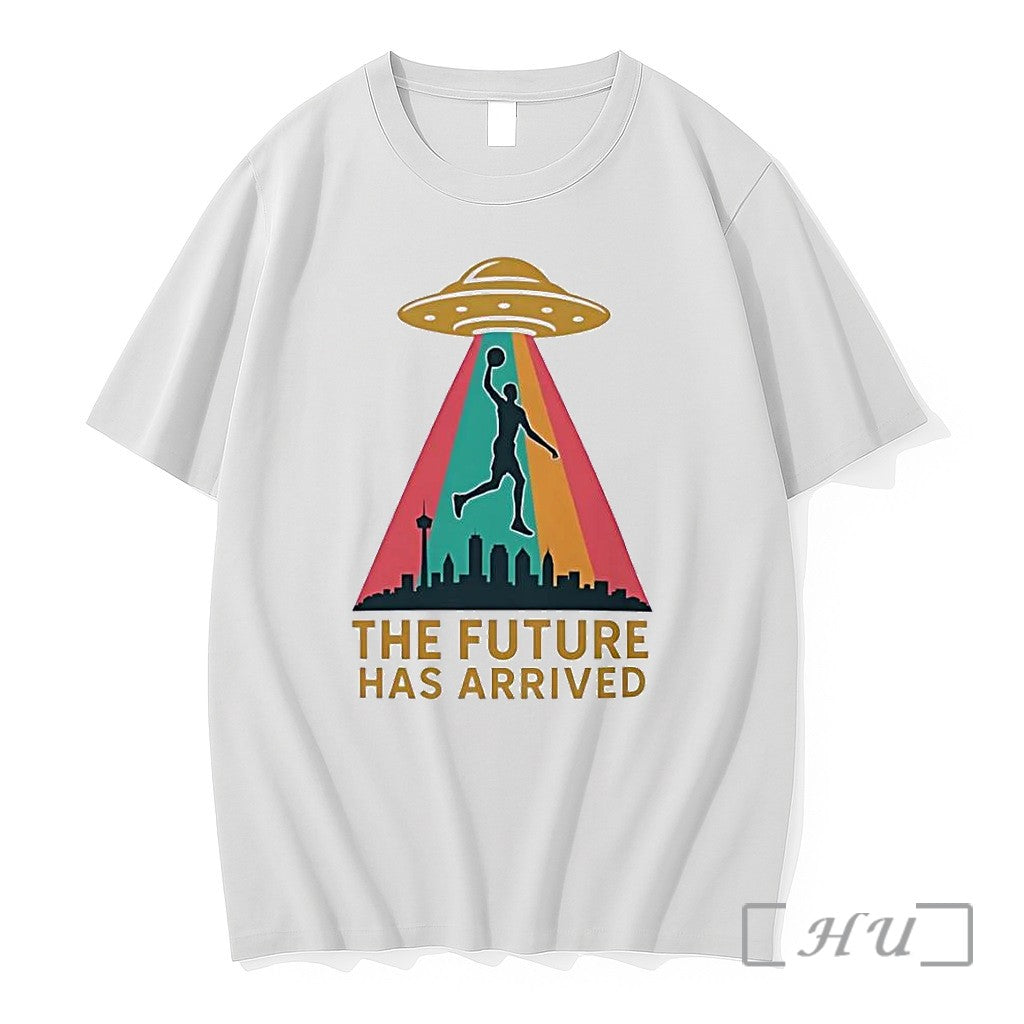 Officials Victor Wembanyama San Antonio Spurs Nba The Future Has Arrived White Premium T Shirts