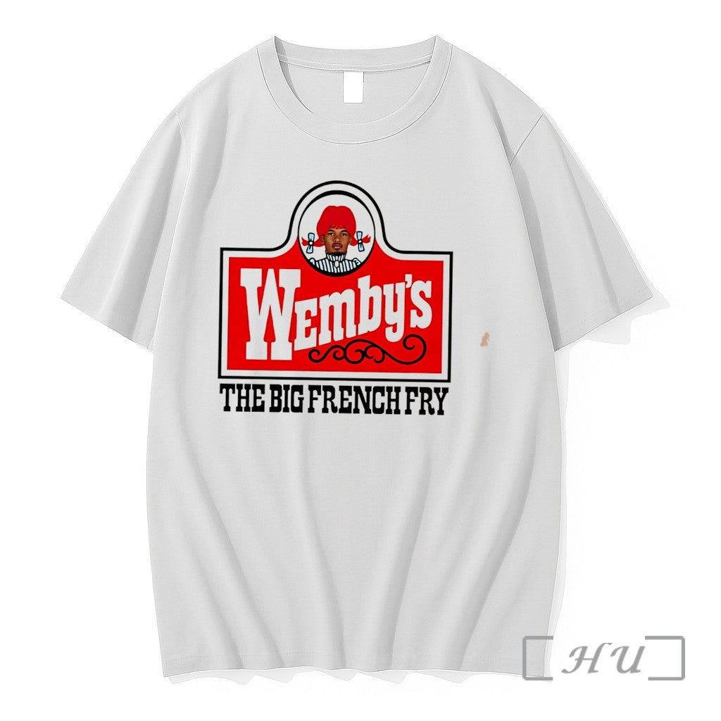 Officials Victor Wembanyama The Big French Fry Funny Tee