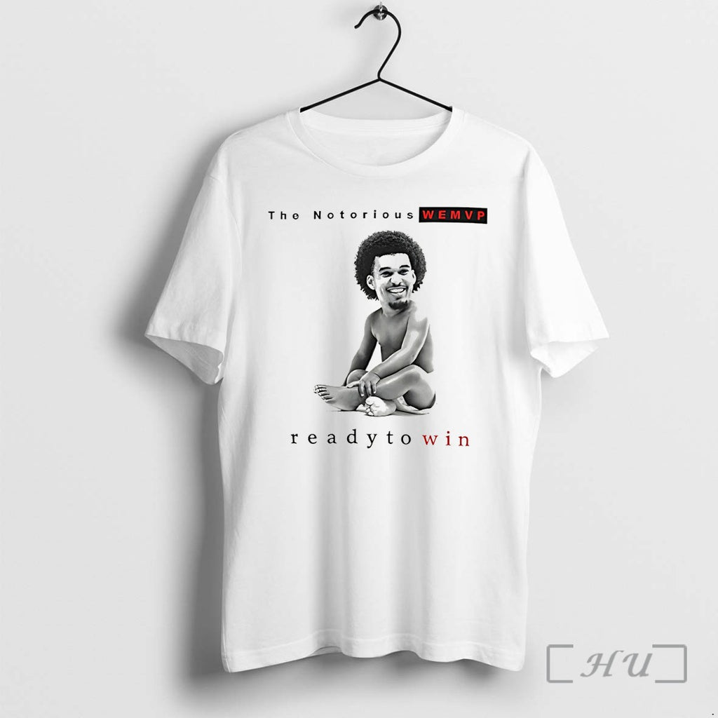 Officials Victor Wembanyama Basketball Player The Notorious Wemvp Ready To Win Premium T Shirts Sweater