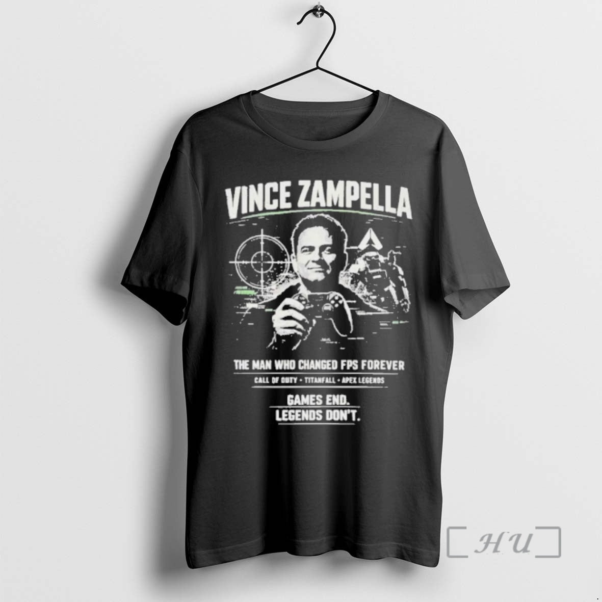 Officials Vince Zampella Man Who Changed Fps Forever Games End Legends Dont T-Shirts, Hoodie, Sweatshirt