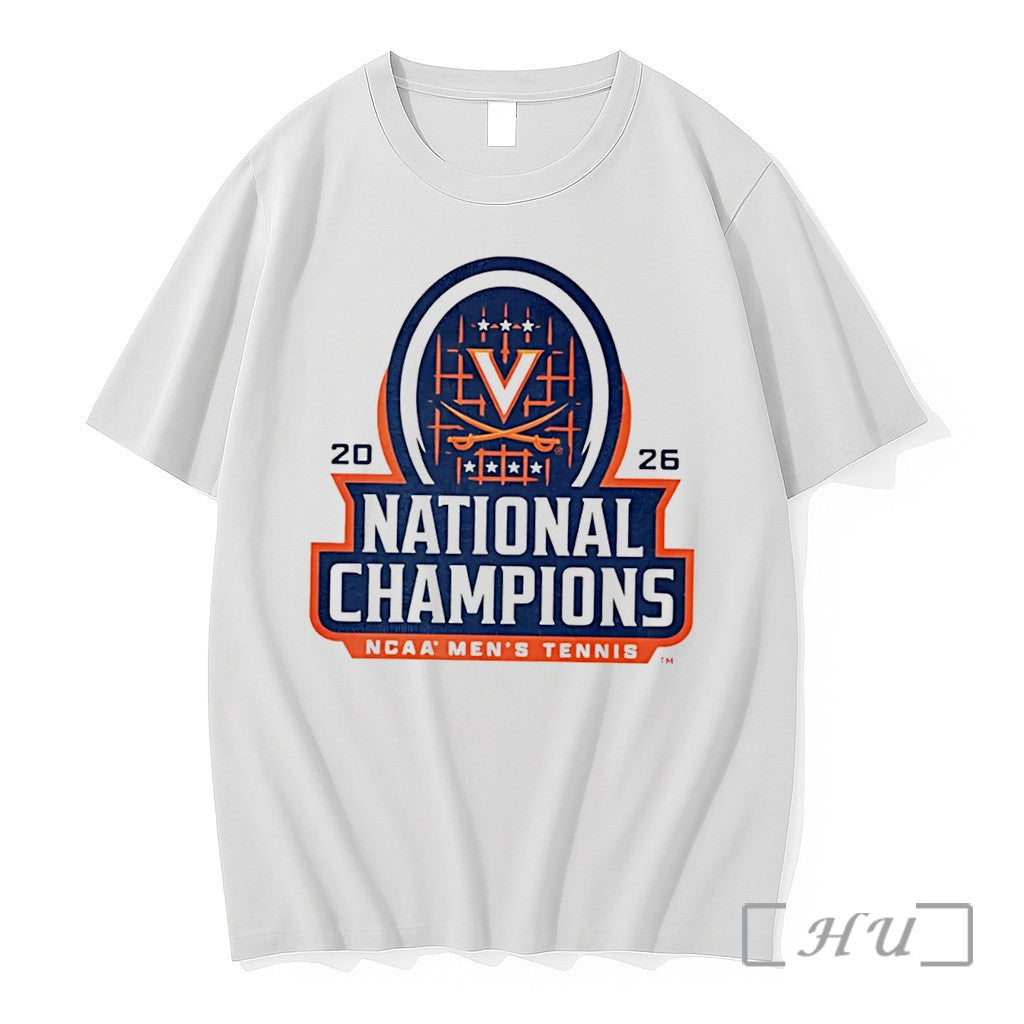 Officials Virginia Cavaliers 2026 Tennis Ncaa Champions Tee